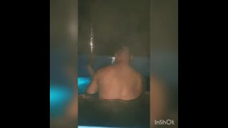 Hot Wife wants Husbands best Friend in a Hot Tub when her Husband went to Drin.-9