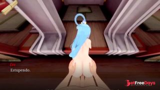 [GetFreeDays.com] Fucking the Beautiful Aqua in this sex simulator - Compilation - Jump Harem Sex Stream December 2022-7