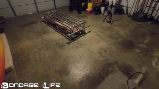 BDSM porn BDSM  BondageLife – Cold Garage Cage – Rachel Greyhound -9