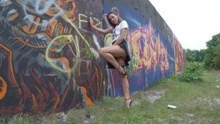 Dominika c outdoor skirt up nude amatour vid /on request enjoy   - -)-2