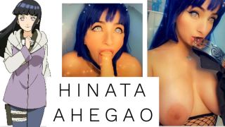 PHEmanuelly RaquelNaruto Hinata Cosplay Big Tits Cosplayer Girl Sucking Her Toy Until It Cums In Her Mouth POV Blowjob - 1080p-9