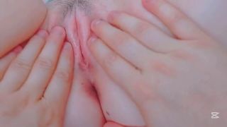 Pink Pussy Half-length panties and hot toes-8