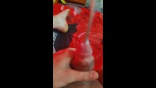 MrDaniel18 - Fucked his urethra with a 9 mm toy loud moans of penis with piercing sperm at the end-8
