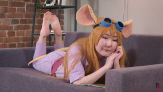 RF MOVIES - Gadget Hackwrench From Chip And Dale Cosplay By Madoka - Foot Show.-8