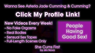 She Cums First by Jim Nova - Breeding Sex - Big Natural Titty GF Gets Pregnant-9