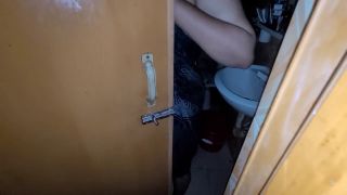 Open My stepsister was taking a shower with the door open and I was peeking in.-6