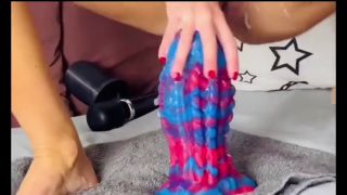 Toys Anal whore fisting and destroying her ass.-1