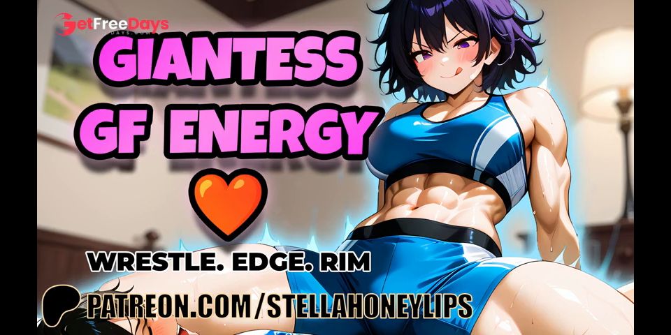 Your Giantess GF Wrestles You, Rimjobs You, Then Deepthroats Your Cock  F4M GFE Audio Roleplay