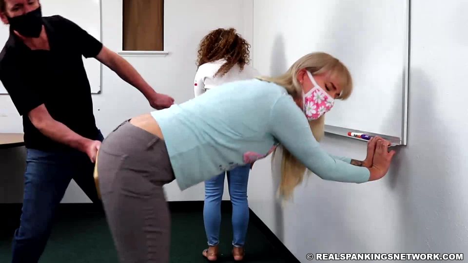 Real Spankings – MP4/Full HD – Cara, Kiki Cali – Pulled From Class For A Paddling (part 2) – Paddle (Wooden) - (BDSM porn)