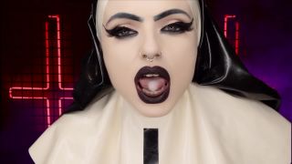 adult clip 15 Empress Poison – Goth Nun JOI - cum countdown - cumshot ankle fetish-3