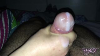 Can't Resist Stroking When He Is Hard Slow Motion Rep Handjob Wifex-0