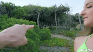Amirah Adara - Pickup And Fuck Hot Girl In Green Bikini On The Beach SD (Amateur porn)-0