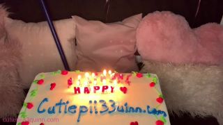 Cutiepii33quinn - BIRTHDAY CAKE SMASH - Transsexual-0