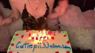 Cutiepii33quinn - BIRTHDAY CAKE SMASH - Transsexual-1