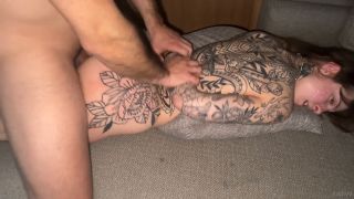 Awlivv - Spit and anal and laughs (Amateur porn)-5