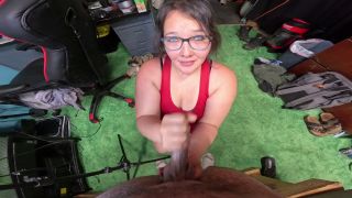 Kimiko Fox36 - blue eyed teen asian earns huge facial after amazing blowjob-5