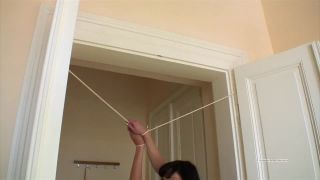 Tina tied nipple and clitoris  fingered-9