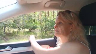 Old Sexy Hitchhiker Whore From Street Fucked In Forest With And Then Wi-2