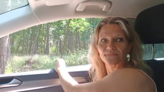 Old Sexy Hitchhiker Whore From Street Fucked In Forest With And Then Wi-3