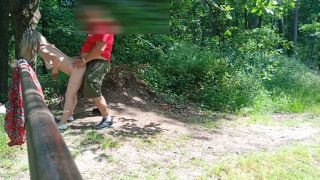 Old Sexy Hitchhiker Whore From Street Fucked In Forest With And Then Wi-6