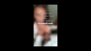 Mistress Danielita - CUCKOLD TEXTS: Blowjob in the Office Emergency Stairwell-5