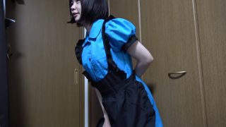 Portrait voyeur Underwear interview record at the cosplay cafe… 7 cossa p1000,  on voyeur -3