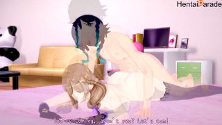 Uncensored Private Chat with Lisa Genshin Impact Hentai Uncensored-9