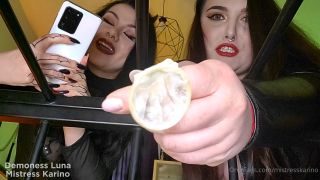 [K2S.CLUB] Mistress Karino - We Locked You In Our Cage To Get Out Of It You Have To Comp - FullHD 1080P-4