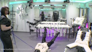 porn video 28 video porno hd bdsm porno brutal whipping Miss Miranda - Heavy Leather Hood Behind the Scenes Upside Down Suspension - FullHD 1080p, bondage on femdom porn-8