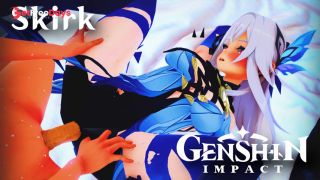 [GetFreeDays.com] SKIRK GENSHIN IMPACT GIVES YOU THE BEST TIME OF YOUR LIFE HENTAI DELUXE Porn Video October 2022-9