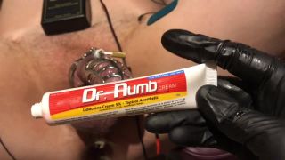 video 10 plastic fetish fetish porn | His caged cock in numbing cream making him | gynarchy goddess-2
