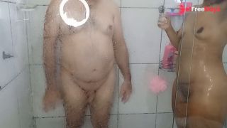 My sister-in-law called me to take a bath with her and then asked for milk in her mouth and swallowe-9