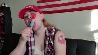 Cassie Katarn - Fourth of July MAGA Bro Sucks and Fucks Popsicle for Daddy Trump-2