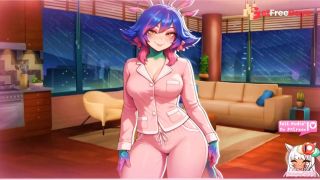 F4M Cute Chameleon Girl Got Caught in the Rain and Needs Your Body to Warm Up Lewd ASMR-5