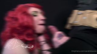 online adult video 9 skyrim femdom Sarah DiAvola – Poison Ivys Cock Kisses, cum on tits on blowjob porn-2