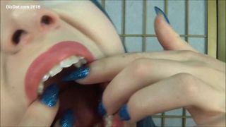 Dizdat’s Silly Girls Next Door - Lydia Vengence : Mouth Fetisn - cum countdown on fetish porn-7