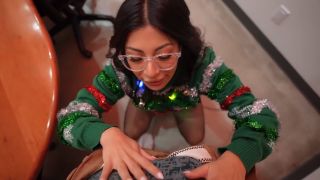 7142 Horny Office Christmas Party Hookup with Big Titty Latin...-2