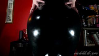 online xxx video 16 gay medical fetish pov | Violet Doll – Latex Ass Worship | masturbation instructions-2