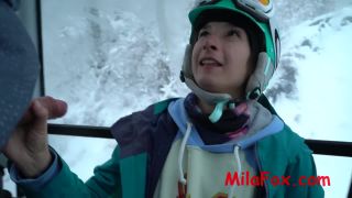 Lisichkamila - Anal Cream Pai In The Mouth In The Ski Lift. Ass To Mou ...-3