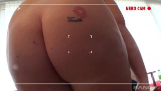 Sindy Strutt - Curvy Blonde Chick With Massive Boobs Sucks Dick And Titty Fucks A Nerd - Reality porn-7