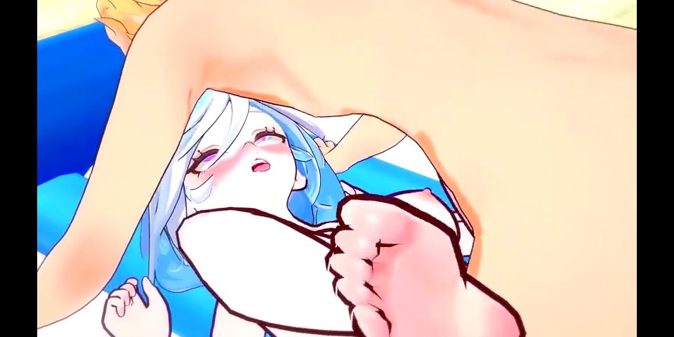 Mature Furina Fucking at the Beach - Genshin Impact