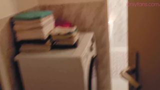 Stepsister Mastubates Bathroom, Join Her Discreetly Big Cock 720p-0