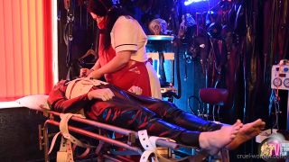 Femdom Nurse Anna's Rubber Play: Medical Thrills Part 1 HD-3