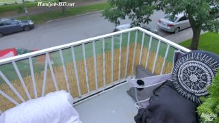 adult xxx video 15 Risky Public Balcony BJ – Rainbowslut | foot | feet porn sissy foot fetish-9