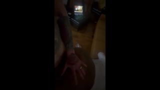 WHITEBOISWAG219 - Fat ASS Ebony Step mom couldn’t resist the temptation of fucking her white step son-1
