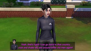 Teen Slut Used By Old Men At Gym  Part 3  DDSims.-5