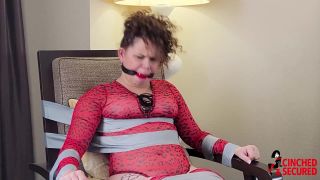 free porn video 4 Bailey Taped, Gagged, Drooling and Helpless, muscle girl femdom on bdsm porn -1