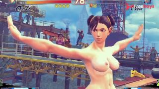 CHUN LI vs C. VIPER  STREET FIGHTER 4 ULTRA HENTAI-9