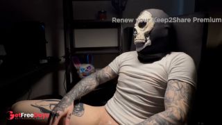 POV Call Of Duty Tattooed Ghost Cosplay Toe Curling Vocal Male Orgasm Masked Man-8