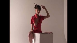 Naked Asian Art Performance-1